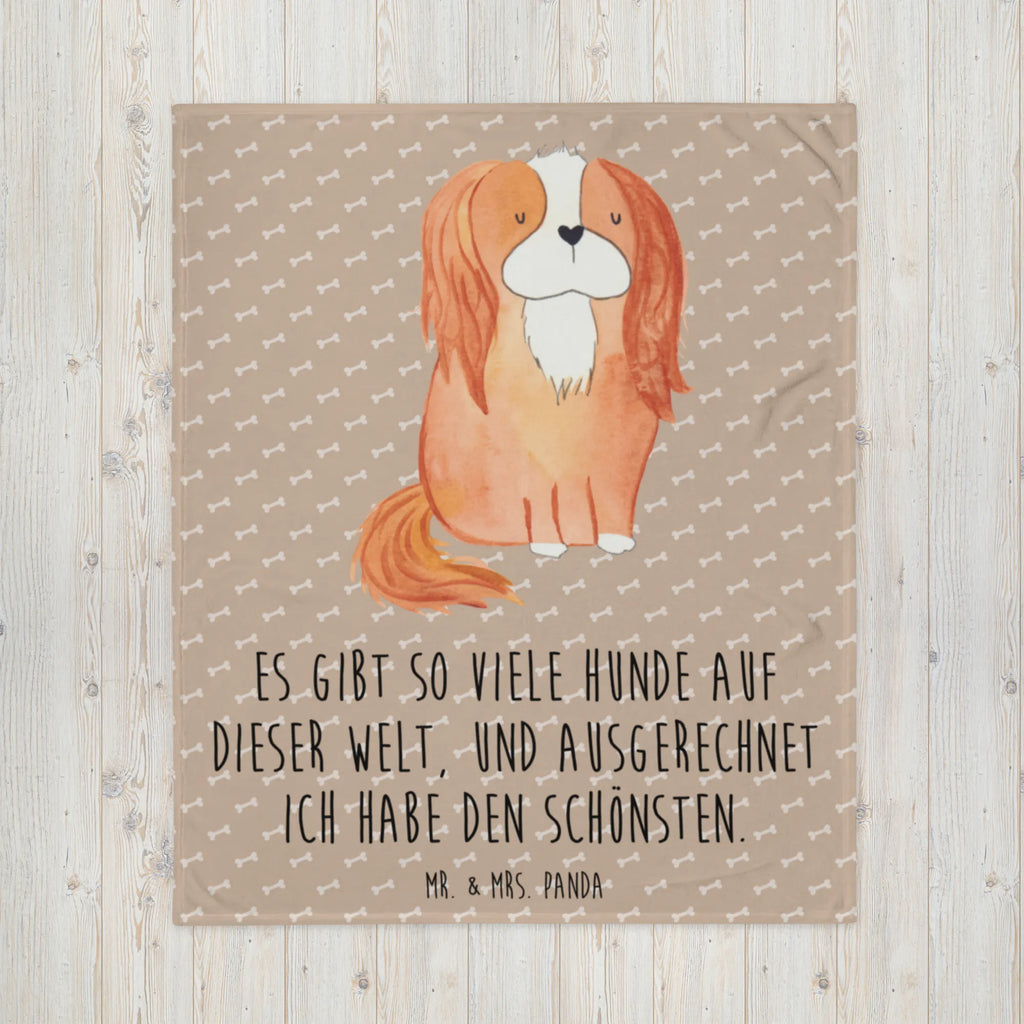 Kuscheldecke Cavalier King Charles Spaniel Decke, Wohndecke, Tagesdecke, Wolldecke, Sofadecke, Hund, Hundemotiv, Haustier, Hunderasse, Tierliebhaber, Hundebesitzer, Sprüche, Cavalier King Charles Spaniel, Cockerspaniel, Spaniel, Spruch, schönster Hund