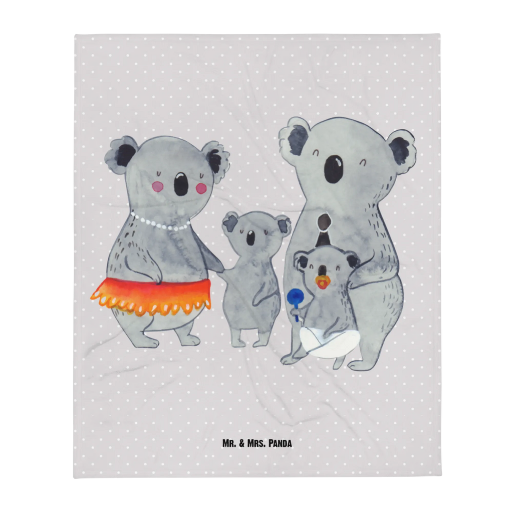 Kuscheldecke Koala Familie Decke, Wohndecke, Tagesdecke, Wolldecke, Sofadecke, Familie, Vatertag, Muttertag, Bruder, Schwester, Mama, Papa, Oma, Opa, Koala, Koalas, Family, Kinder, Geschwister, Familienleben