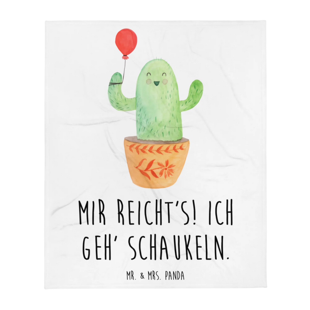 Kuscheldecke Kaktus Luftballon Decke, Wohndecke, Tagesdecke, Wolldecke, Sofadecke, Kaktus, Kakteen, Luftballon, Neustart, Freude, Büro, Stress, Büroalltag, Freundin, Freund, Ausbildung, Prüfung