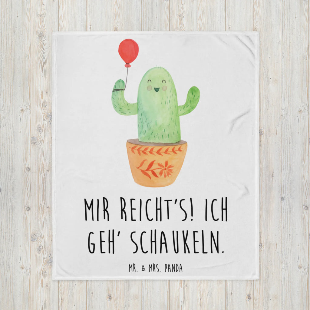 Kuscheldecke Kaktus Luftballon Decke, Wohndecke, Tagesdecke, Wolldecke, Sofadecke, Kaktus, Kakteen, Luftballon, Neustart, Freude, Büro, Stress, Büroalltag, Freundin, Freund, Ausbildung, Prüfung