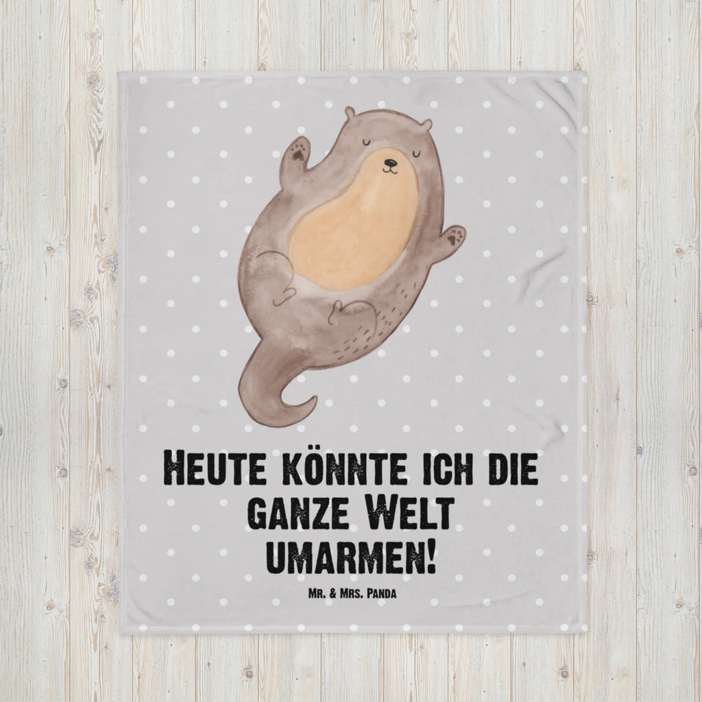 Kuscheldecke Otter Umarmen Decke, Wohndecke, Tagesdecke, Wolldecke, Sofadecke, Otter, Fischotter, Seeotter, Otter Seeotter See Otter