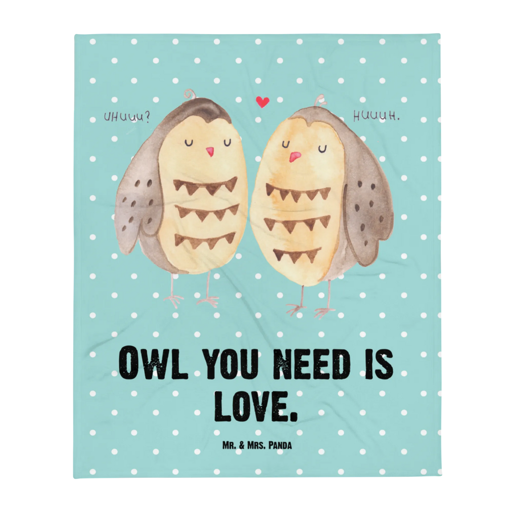 Kuscheldecke Eulen Liebe Decke, Wohndecke, Tagesdecke, Wolldecke, Sofadecke, Eule, Eule Deko, Liebe, Hochzeit Spruch, Owl, All you need is love, Liebe Spruch, Freundin Geschenk, Freund, Wortspiel lustig