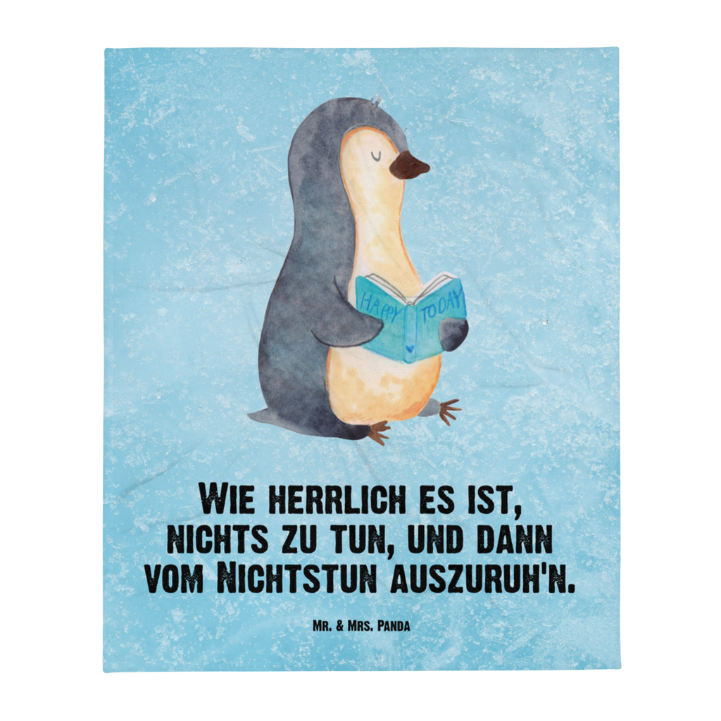 Kuscheldecke Pinguin Buch Decke, Wohndecke, Tagesdecke, Wolldecke, Sofadecke, Pinguin, Pinguine, Buch, Lesen, Bücherwurm, Nichtstun, Faulenzen, Ferien, Urlaub, Freizeit