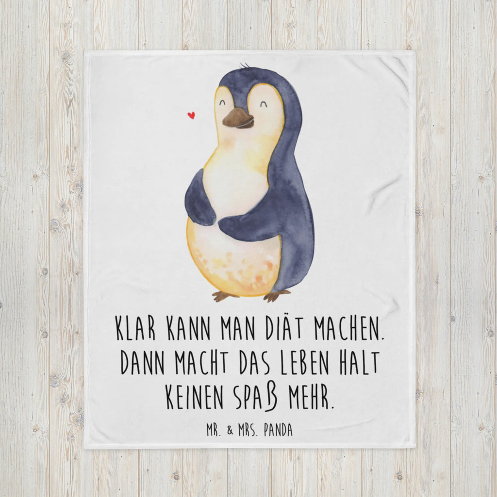 Kuscheldecke Pinguin Diät Decke, Wohndecke, Tagesdecke, Wolldecke, Sofadecke, Pinguin, Pinguine, Diät, Abnehmen, Abspecken, Gewicht, Motivation, Selbstliebe, Körperliebe, Selbstrespekt