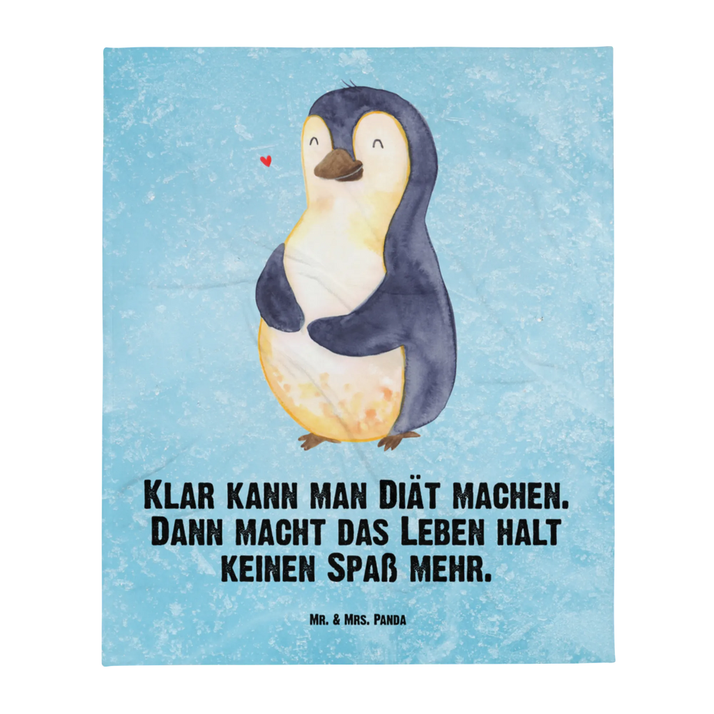 Kuscheldecke Pinguin Diät Decke, Wohndecke, Tagesdecke, Wolldecke, Sofadecke, Pinguin, Pinguine, Diät, Abnehmen, Abspecken, Gewicht, Motivation, Selbstliebe, Körperliebe, Selbstrespekt