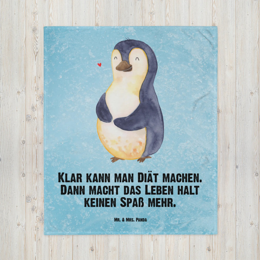 Kuscheldecke Pinguin Diät Decke, Wohndecke, Tagesdecke, Wolldecke, Sofadecke, Pinguin, Pinguine, Diät, Abnehmen, Abspecken, Gewicht, Motivation, Selbstliebe, Körperliebe, Selbstrespekt