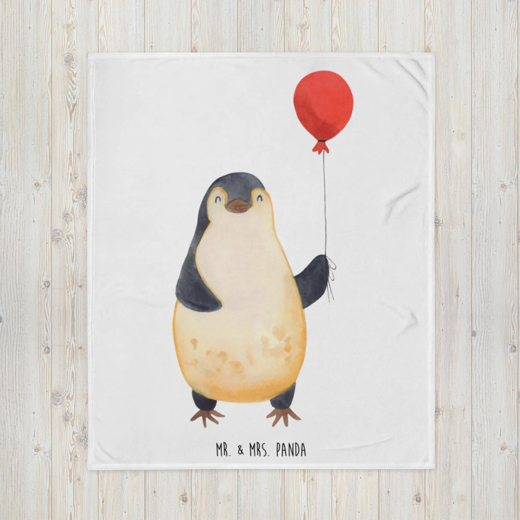 Kuscheldecke Pinguin Luftballon Decke, Wohndecke, Tagesdecke, Wolldecke, Sofadecke, Pinguin, Pinguine, Luftballon, Tagträume, Lebenslust, Geschenk Freundin, Geschenkidee, beste Freundin, Motivation, Neustart, neues Leben, Liebe, Glück