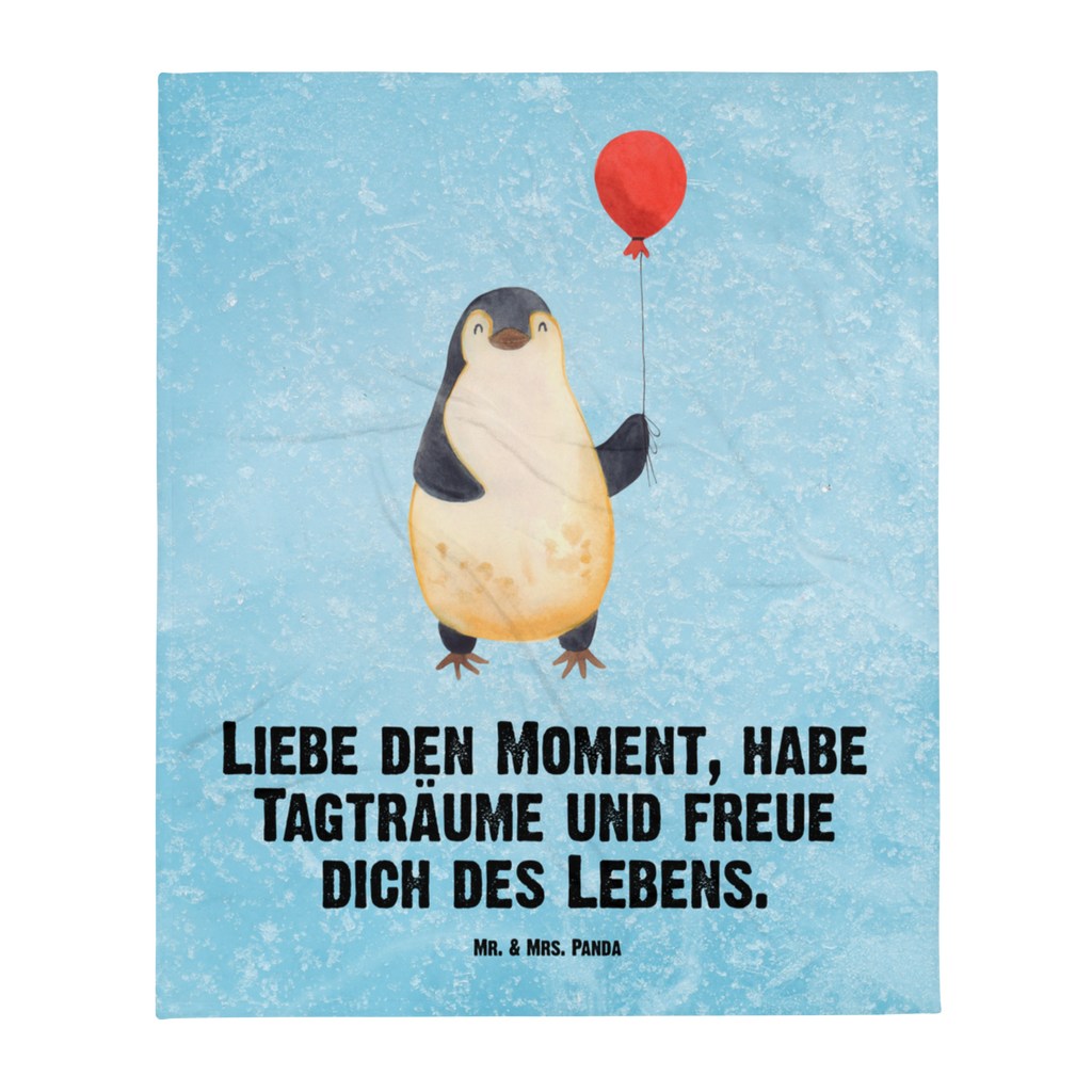 Kuscheldecke Pinguin Luftballon Decke, Wohndecke, Tagesdecke, Wolldecke, Sofadecke, Pinguin, Pinguine, Luftballon, Tagträume, Lebenslust, Geschenk Freundin, Geschenkidee, beste Freundin, Motivation, Neustart, neues Leben, Liebe, Glück