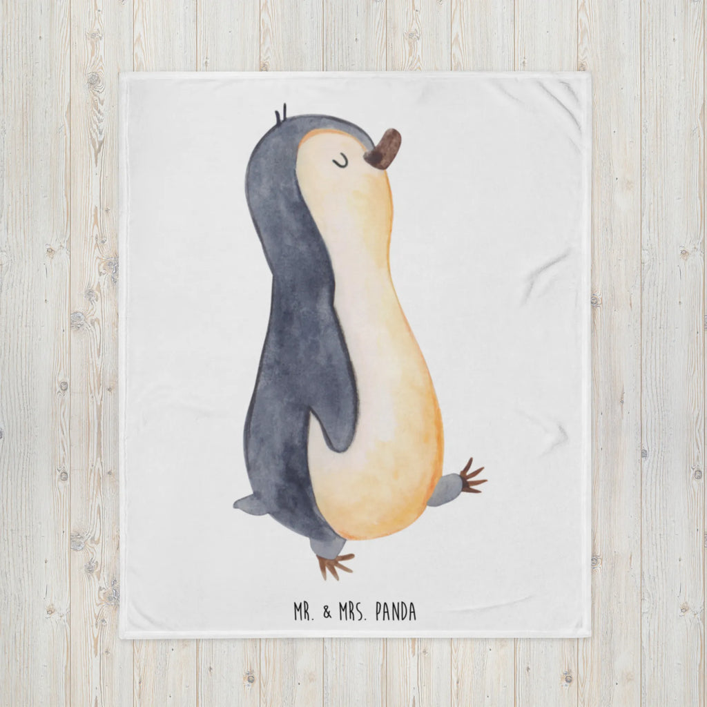 Kuscheldecke Pinguin marschieren Decke, Wohndecke, Tagesdecke, Wolldecke, Sofadecke, Pinguin, Pinguine, Frühaufsteher, Langschläfer, Bruder, Schwester, Familie