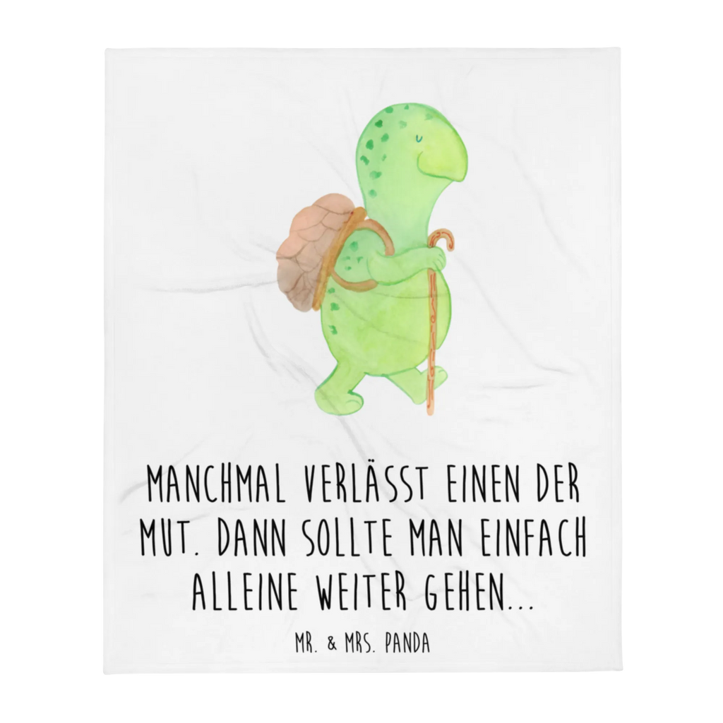 Kuscheldecke Schildkröte Wanderer Decke, Wohndecke, Tagesdecke, Wolldecke, Sofadecke, Schildkröte, Schildkröten, Motivation, Motivationsspruch, Motivationssprüche, Neuanfang