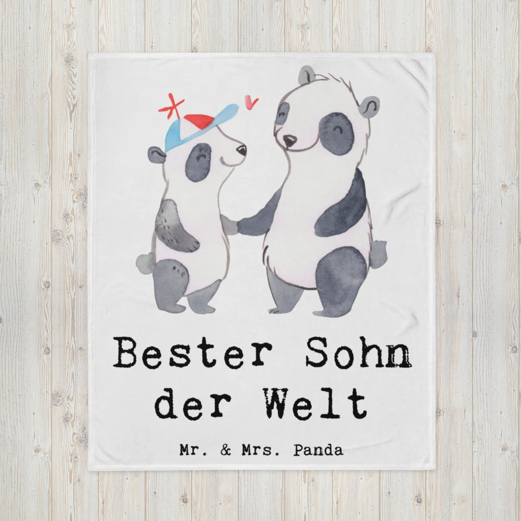 Kuscheldecke Panda Bester Sohn der Welt Decke, Wohndecke, Tagesdecke, Wolldecke, Sofadecke, für, Dankeschön, Geschenk, Schenken, Geburtstag, Geburtstagsgeschenk, Geschenkidee, Danke, Bedanken, Mitbringsel, Freude machen, Geschenktipp, Sohn, Sohnemann, Söhnchen, Bube, Bub, Nachwuchs, Nachkomme, Kind, Familie, Vater, Belohnung