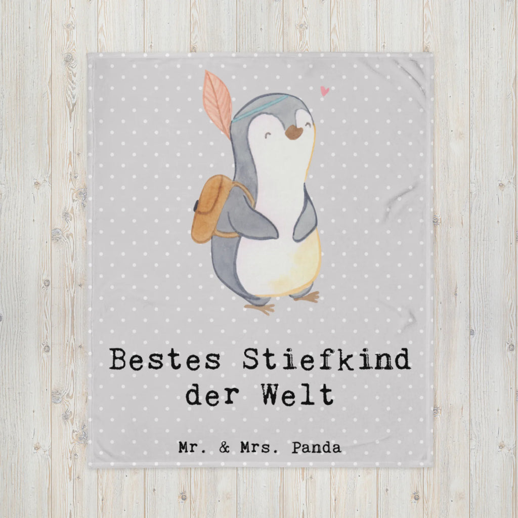 Kuscheldecke Pinguin Bestes Stiefkind der Welt Decke, Wohndecke, Tagesdecke, Wolldecke, Sofadecke, für, Dankeschön, Geschenk, Schenken, Geburtstag, Geburtstagsgeschenk, Geschenkidee, Danke, Bedanken, Mitbringsel, Freude machen, Geschenktipp, Stiefkind, angeheiratet, Kinder, Kind, Kid, Kids, Kiddy, Bestes, Tochter, Sohn, Nachwuchs, Geburt, Liebling, Taufe