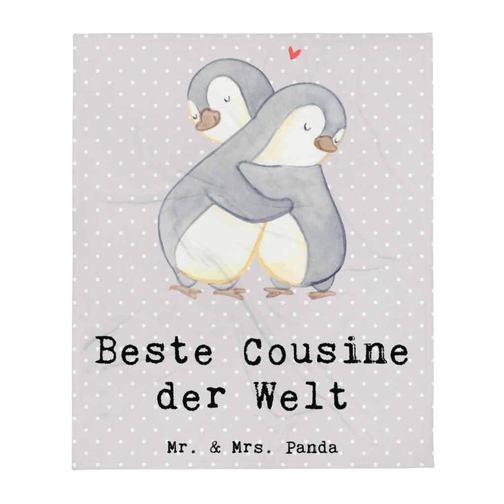 Kuscheldecke Pinguin Beste Cousine der Welt Decke, Wohndecke, Tagesdecke, Wolldecke, Sofadecke, für, Dankeschön, Geschenk, Schenken, Geburtstag, Geburtstagsgeschenk, Geschenkidee, Danke, Bedanken, Mitbringsel, Freude machen, Geschenktipp, Cousine, Kusine, Kousine, Cousinchen, Tochter von Onkel, Tochter von Tante, Familie, Verwandtschaft, Cousin