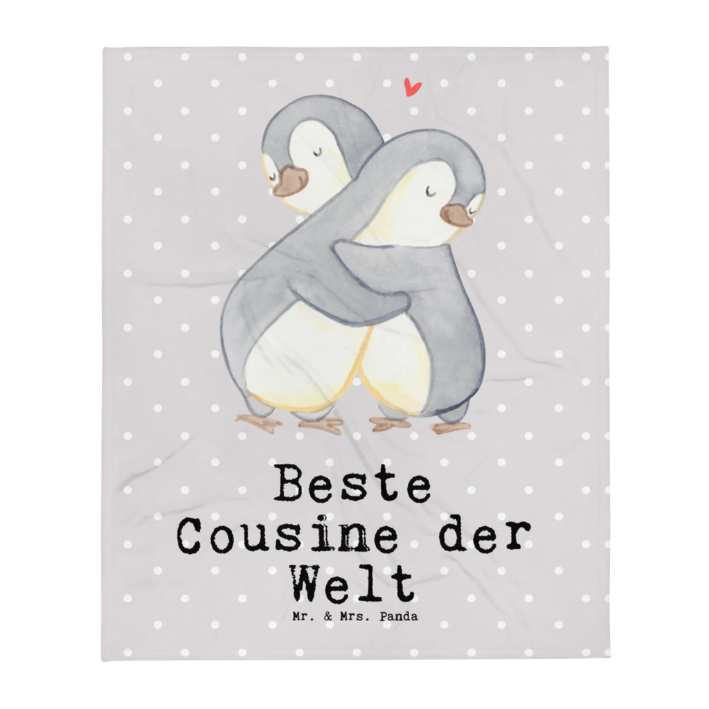 Kuscheldecke Pinguin Beste Cousine der Welt Decke, Wohndecke, Tagesdecke, Wolldecke, Sofadecke, für, Dankeschön, Geschenk, Schenken, Geburtstag, Geburtstagsgeschenk, Geschenkidee, Danke, Bedanken, Mitbringsel, Freude machen, Geschenktipp, Cousine, Kusine, Kousine, Cousinchen, Tochter von Onkel, Tochter von Tante, Familie, Verwandtschaft, Cousin