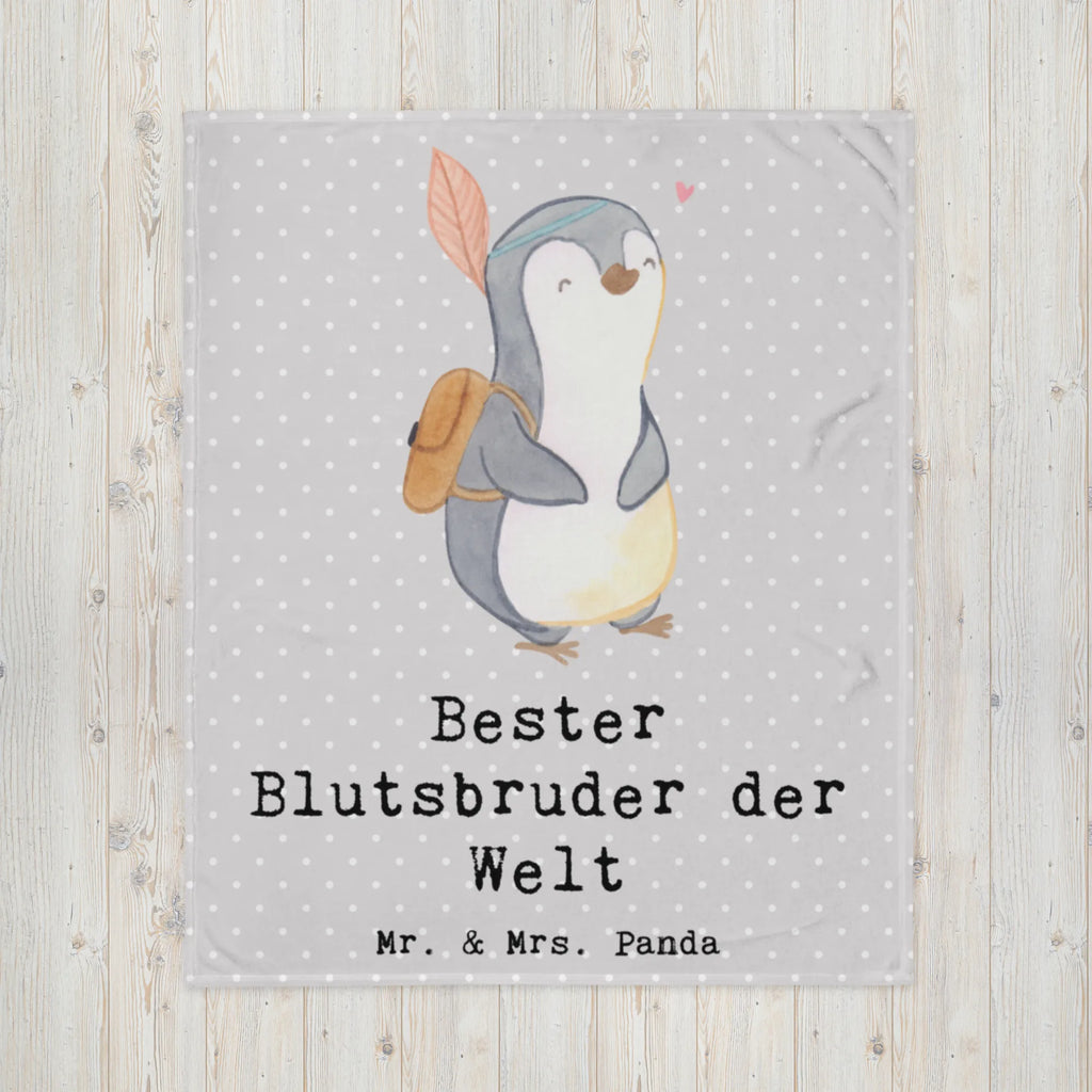 Kuscheldecke Pinguin Bester Blutsbruder der Welt Decke, Wohndecke, Tagesdecke, Wolldecke, Sofadecke, für, Dankeschön, Geschenk, Schenken, Geburtstag, Geburtstagsgeschenk, Geschenkidee, Danke, Bedanken, Mitbringsel, Freude machen, Geschenktipp, Blutsbruder, Blutsgeschwister, Freund, Brüder, Geschwister, Bruderherz, Brother, Familie, Kleinigkeit, Bester, Sido