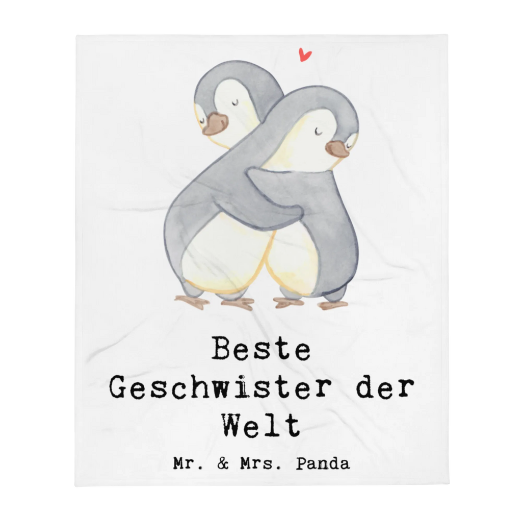 Kuscheldecke Pinguin Beste Geschwister der Welt Decke, Wohndecke, Tagesdecke, Wolldecke, Sofadecke, für, Dankeschön, Geschenk, Schenken, Geburtstag, Geburtstagsgeschenk, Geschenkidee, Danke, Bedanken, Mitbringsel, Freude machen, Geschenktipp, Geschwister, Geschwisterchen, Bruder, Schwester, Schwestern, Brüder, Familie, Nachwuchs