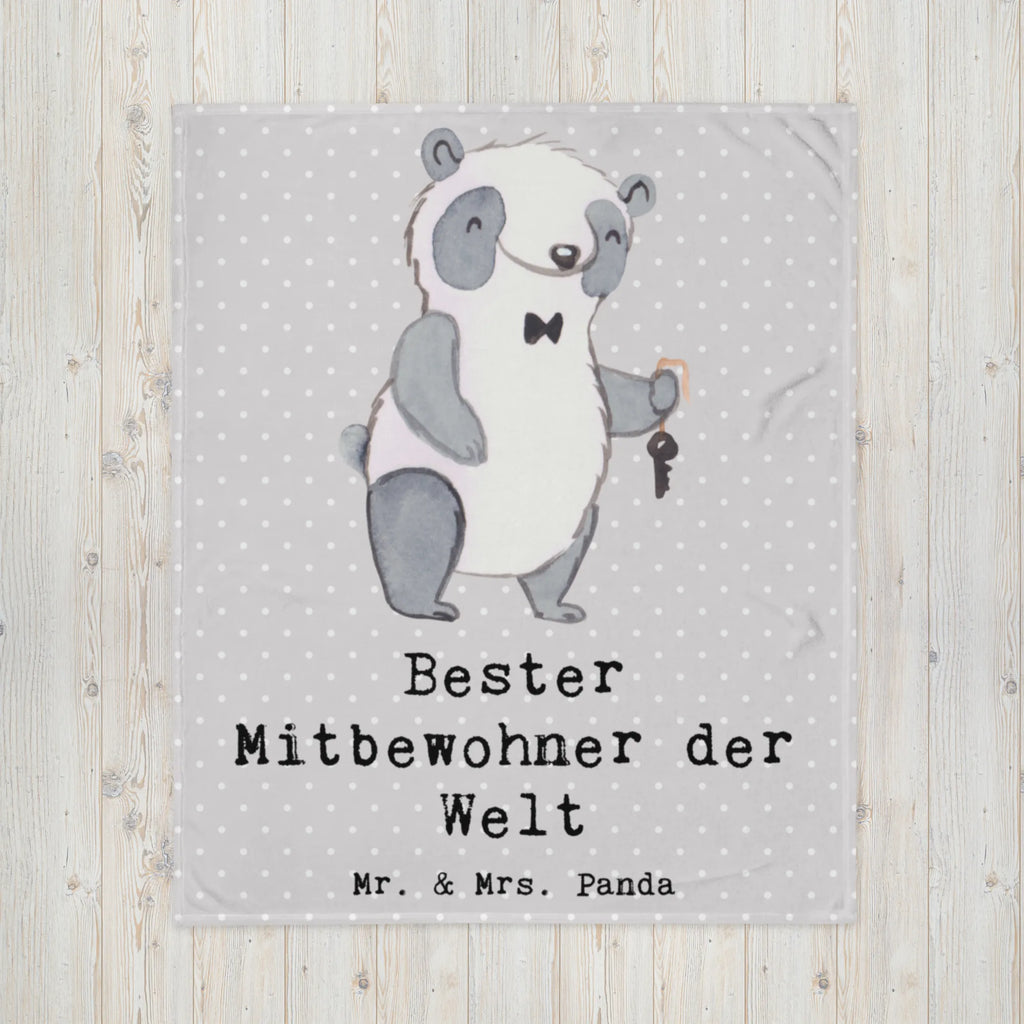 Kuscheldecke Panda Bester Mitbewohner der Welt Decke, Wohndecke, Tagesdecke, Wolldecke, Sofadecke, für, Dankeschön, Geschenk, Schenken, Geburtstag, Geburtstagsgeschenk, Geschenkidee, Danke, Bedanken, Mitbringsel, Freude machen, Geschenktipp, Mitbewohner, WG, Zimmernachbar, Wohngemeinschaft, WG-Bewohner, Zimmerkollege, Zimmergenosse, Stubenkamerad