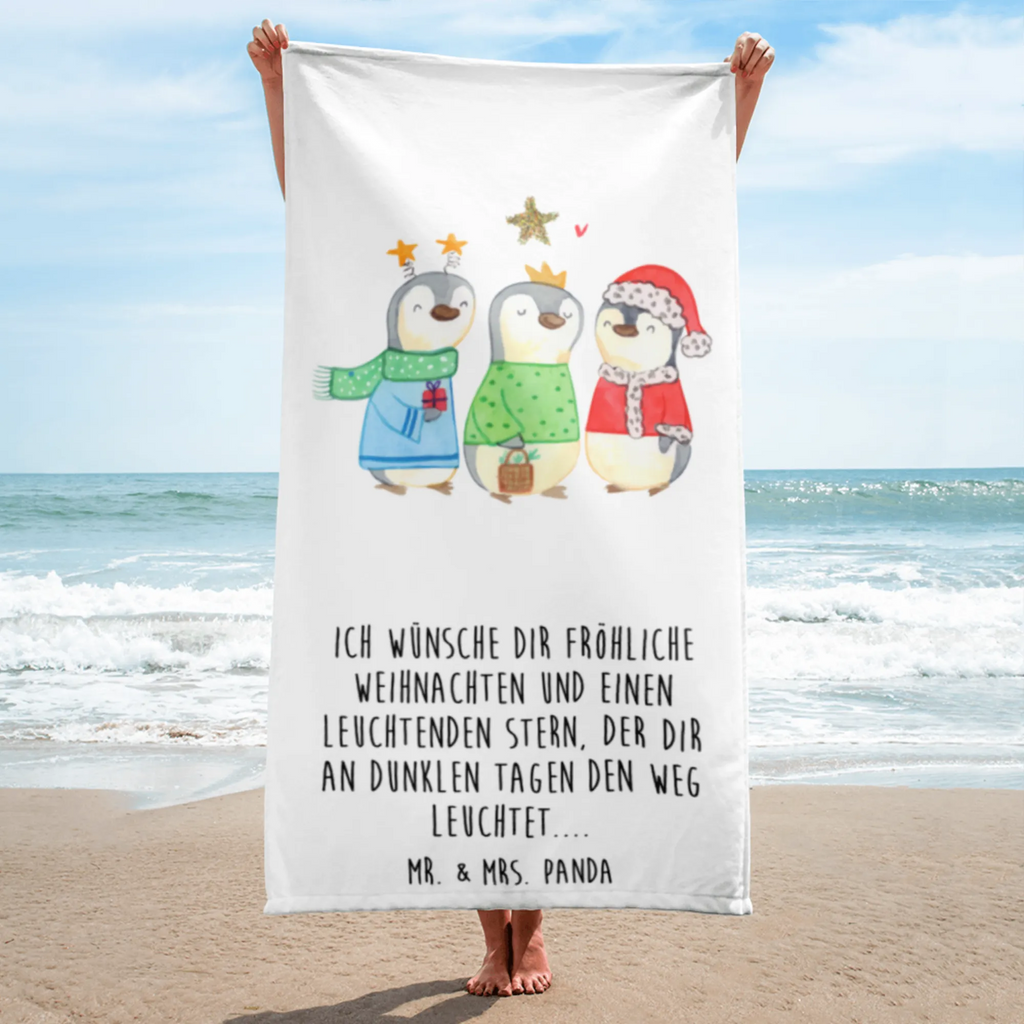 XL Badehandtuch Winterzeit Heilige drei Könige Handtuch, Badetuch, Duschtuch, Strandtuch, Saunatuch, Winter, Weihnachten, Weihnachtsdeko, Nikolaus, Advent, Heiligabend, Wintermotiv, Weihnachtsmann, Heilige drei Könige, Weihnachtstage, Weihnachtszeit