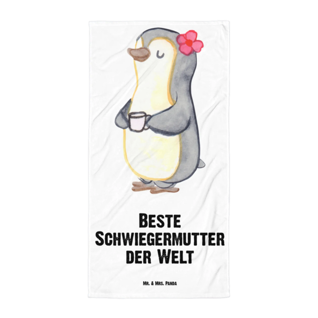 XL Badehandtuch Pinguin Beste Schwiegermutter der Welt Handtuch, Badetuch, Duschtuch, Strandtuch, Saunatuch, für, Dankeschön, Geschenk, Schenken, Geburtstag, Geburtstagsgeschenk, Geschenkidee, Danke, Bedanken, Mitbringsel, Freude machen, Geschenktipp, Schwiegermutter, Schwiegermama, Schwiegereltern, Mama, Mutter, Mutter des Ehepartners, angeheiratet