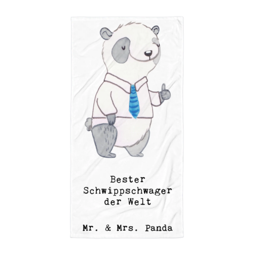 XL Badehandtuch Panda Bester Schwippschwager der Welt Handtuch, Badetuch, Duschtuch, Strandtuch, Saunatuch, für, Dankeschön, Geschenk, Schenken, Geburtstag, Geburtstagsgeschenk, Geschenkidee, Danke, Bedanken, Mitbringsel, Freude machen, Geschenktipp, Schwippschwager, Schwibschwager, Schwipschwager, Schwager, Schwager des Ehepartners, Familie, Verwandtschaft, angeheiratet