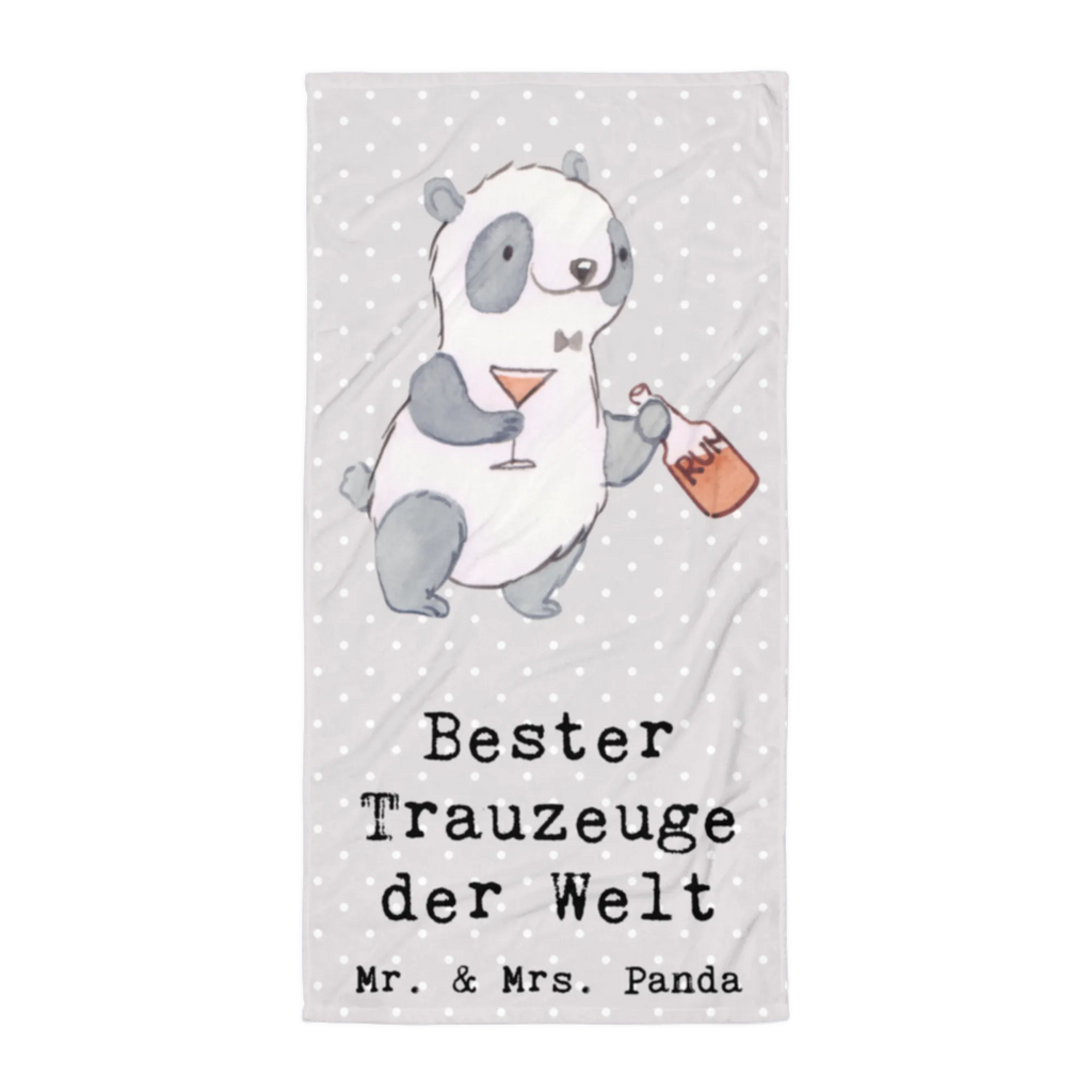 XL Badehandtuch Panda Bester Trauzeuge der Welt Handtuch, Badetuch, Duschtuch, Strandtuch, Saunatuch, für, Dankeschön, Geschenk, Schenken, Geburtstag, Geburtstagsgeschenk, Geschenkidee, Danke, Bedanken, Mitbringsel, Freude machen, Geschenktipp, Trauzeugen, Trauzeuge, Trauhzeugen, Hochzeit, Heirat, JGA, Trauung, Kirche, Standesamt, Braut, Bräutigam