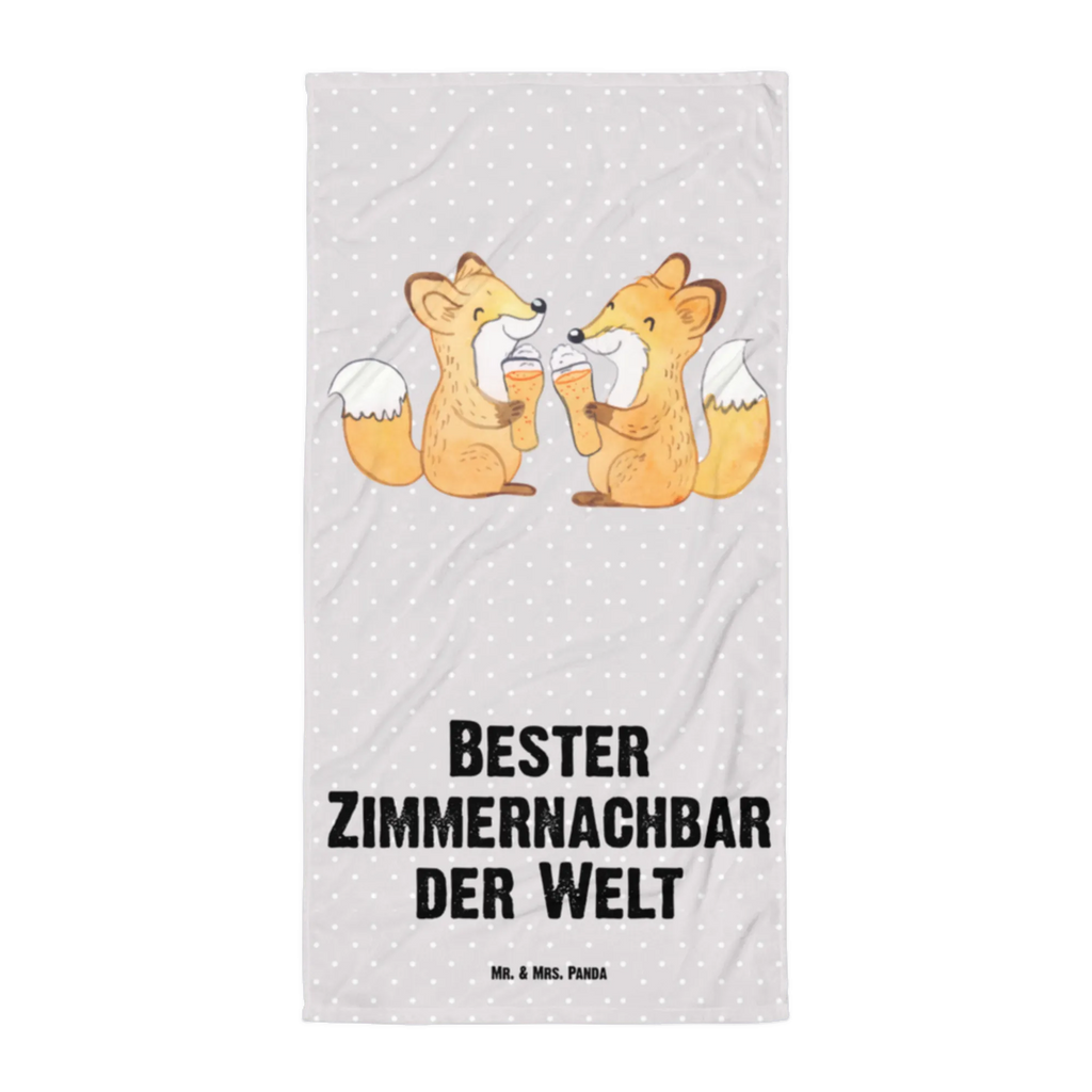 XL Badehandtuch Fuchs Bester Zimmernachbar der Welt Handtuch, Badetuch, Duschtuch, Strandtuch, Saunatuch, für, Dankeschön, Geschenk, Schenken, Geburtstag, Geburtstagsgeschenk, Geschenkidee, Danke, Bedanken, Mitbringsel, Freude machen, Geschenktipp, Zimmernachbar, Zimmernachbarn, Zimmer, Krankenhaus, Patient, Kollegin, Wohnheim, Nachbar, WG, Studentenwohnheim