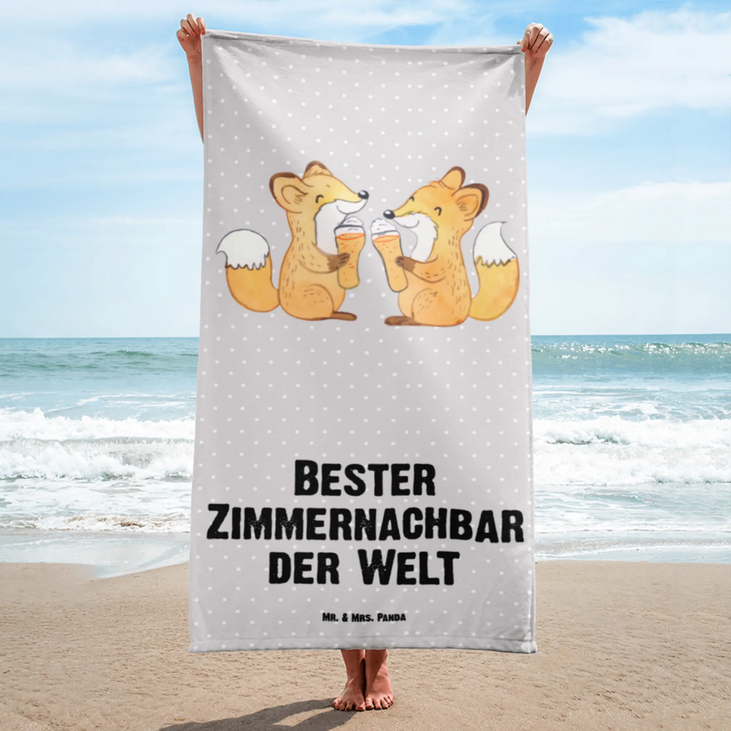 XL Badehandtuch Fuchs Bester Zimmernachbar der Welt Handtuch, Badetuch, Duschtuch, Strandtuch, Saunatuch, für, Dankeschön, Geschenk, Schenken, Geburtstag, Geburtstagsgeschenk, Geschenkidee, Danke, Bedanken, Mitbringsel, Freude machen, Geschenktipp, Zimmernachbar, Zimmernachbarn, Zimmer, Krankenhaus, Patient, Kollegin, Wohnheim, Nachbar, WG, Studentenwohnheim