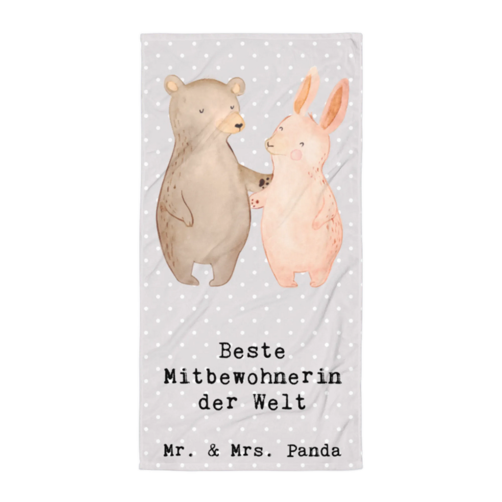 XL Badehandtuch Hase Beste Mitbewohnerin der Welt Handtuch, Badetuch, Duschtuch, Strandtuch, Saunatuch, für, Dankeschön, Geschenk, Schenken, Geburtstag, Geburtstagsgeschenk, Geschenkidee, Danke, Bedanken, Mitbringsel, Freude machen, Geschenktipp, Mitbewohnerin, WG, Zimmernachbarin, Wohngemeinschaft, WG-Bewohnerin, Zimmerkollegin, Zimmergenossin, Stubenkameradin