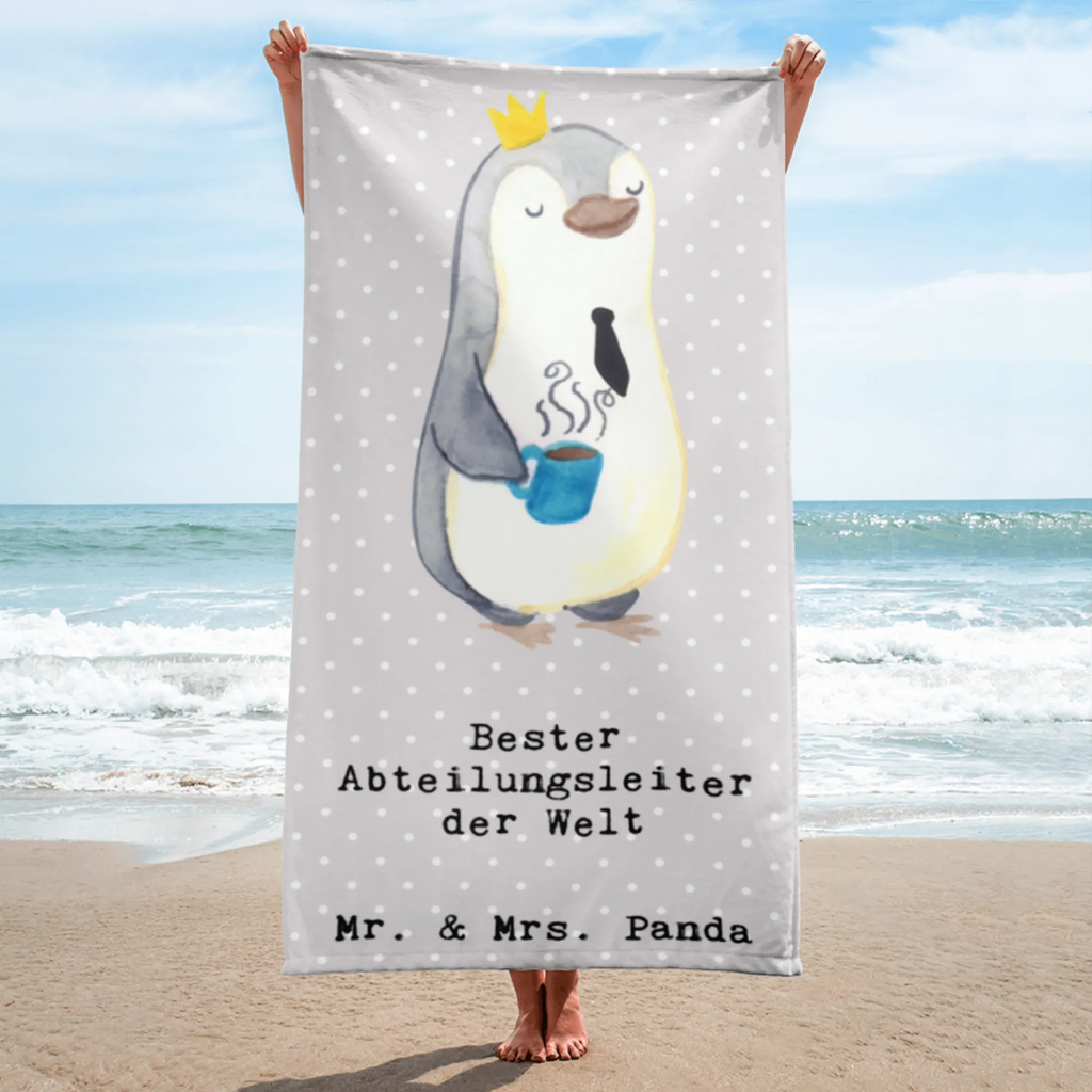 XL Badehandtuch Pinguin Bester Abteilungsleiter der Welt Handtuch, Badetuch, Duschtuch, Strandtuch, Saunatuch, für, Dankeschön, Geschenk, Schenken, Geburtstag, Geburtstagsgeschenk, Geschenkidee, Danke, Bedanken, Mitbringsel, Freude machen, Geschenktipp, Abteilungsleiter, Leiter, Geschäftsführer, Vorgesetzter, Kollege, Arbeit, Büro, Abschiedsgeschenk, Ruhestand, Abschied, Chef