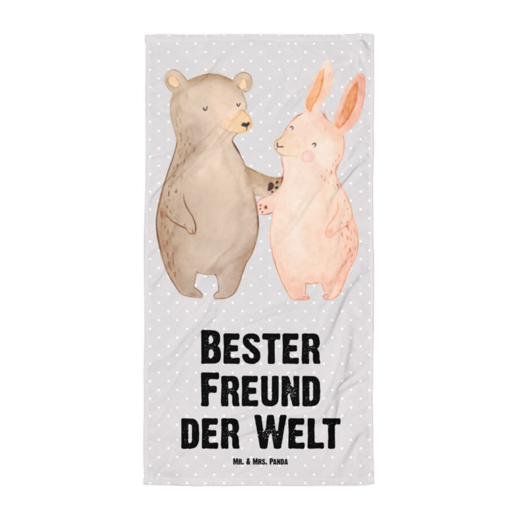 XL Badehandtuch Hase Bester Freund der Welt Handtuch, Badetuch, Duschtuch, Strandtuch, Saunatuch, für, Dankeschön, Geschenk, Schenken, Geburtstag, Geburtstagsgeschenk, Geschenkidee, Danke, Bedanken, Mitbringsel, Freude machen, Geschenktipp, Freund, Mann, Ehemann, Kumpel, Bro, Lebensgefährte, Partner, Lieblingsmensch, Liebe, Herz, Love