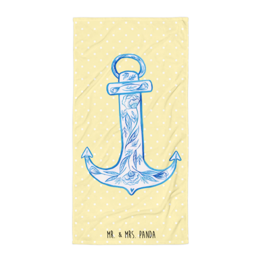 XL bath towel anchor Blue Handtuch, Badetuch, Duschtuch, Strandtuch, Saunatuch, Tiermotive, Gute Laune, lustige Sprüche, Tiere