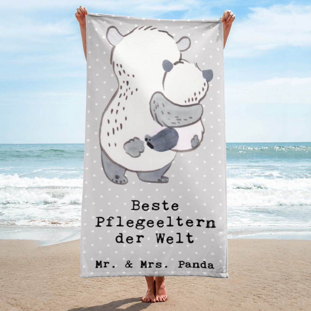 XL Badehandtuch Panda Beste Pflegeeltern der Welt Handtuch, Badetuch, Duschtuch, Strandtuch, Saunatuch, für, Dankeschön, Geschenk, Schenken, Geburtstag, Geburtstagsgeschenk, Geschenkidee, Danke, Bedanken, Mitbringsel, Freude machen, Geschenktipp, Pflegeeltern, Pflegekind, Adoption, Eltern, Mama, Papa, Mami, Papi, Familie, Elternpaar, Mama und Papa