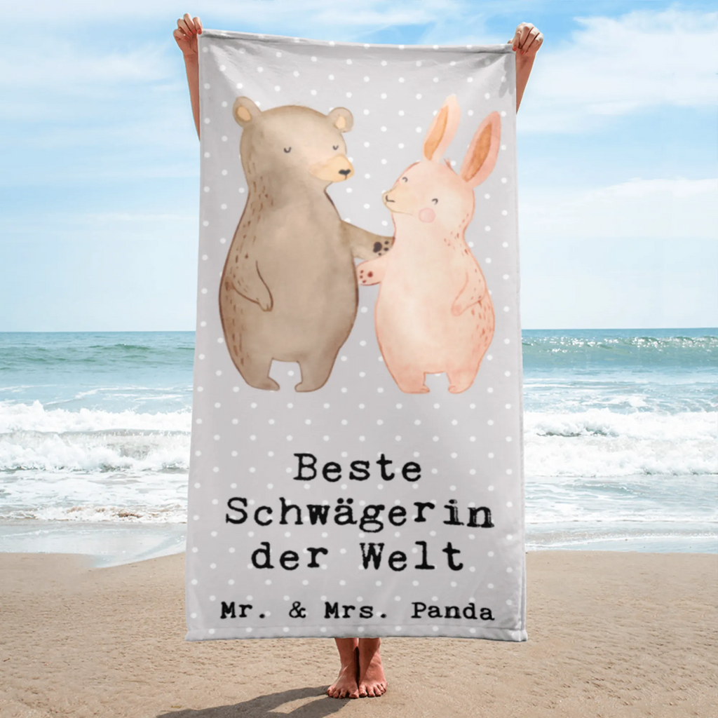 XL Badehandtuch Hase Beste Schwägerin der Welt Handtuch, Badetuch, Duschtuch, Strandtuch, Saunatuch, für, Dankeschön, Geschenk, Schenken, Geburtstag, Geburtstagsgeschenk, Geschenkidee, Danke, Bedanken, Mitbringsel, Freude machen, Geschenktipp, Schwägerin, Schwähgerin, Schwippschwägerin, Familie, Verwandtschaft, angeheiratet, Frau, Ehemann, Schwester, Ehefrau, Bruder, Partner