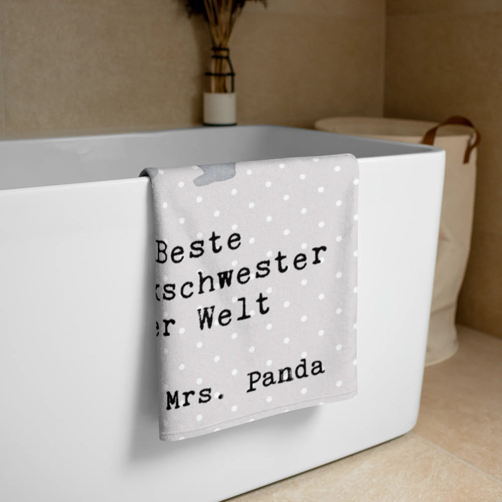 XL Badehandtuch Panda Beste Trinkschwester der Welt Handtuch, Badetuch, Duschtuch, Strandtuch, Saunatuch, für, Dankeschön, Geschenk, Schenken, Geburtstag, Geburtstagsgeschenk, Geschenkidee, Danke, Bedanken, Mitbringsel, Freude machen, Geschenktipp, Trinkschwester, Saufschwester, Schwester, Sister, Freundin, Party, Bae, Trinken, Alkohol, Wochenende, Kleinigkeit, Sister from another Mister