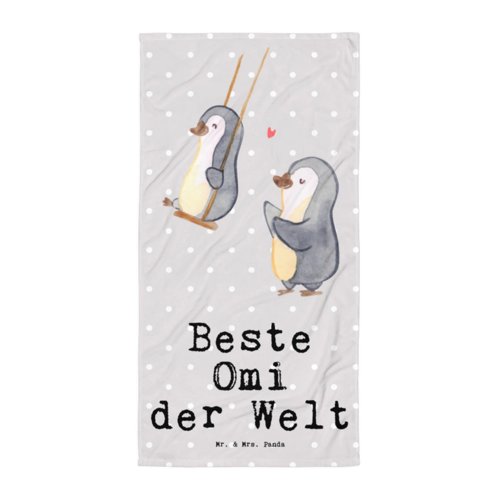 XL Badehandtuch Pinguin Beste Omi der Welt Handtuch, Badetuch, Duschtuch, Strandtuch, Saunatuch, für, Dankeschön, Geschenk, Schenken, Geburtstag, Geburtstagsgeschenk, Geschenkidee, Danke, Bedanken, Mitbringsel, Freude machen, Geschenktipp, Großmutter, Oma, Omi, Großpapa, Großmama, Enkel, Enkelin, Enkelkind, Kleinigkeit, Ommi, Omma, Bester