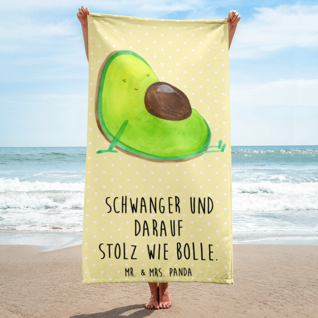 XL Badehandtuch Avocado Schwangerschaft Handtuch, Badetuch, Duschtuch, Strandtuch, Saunatuch, Avocado, Veggie, Vegan, Gesund, schwanger, Schwangerschaft, Babyparty, Babyshower