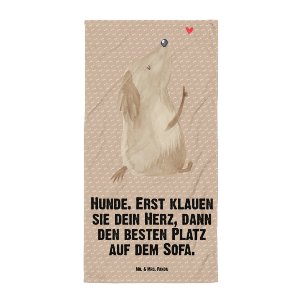 XL Badehandtuch Hund Liebe Handtuch, Badetuch, Duschtuch, Strandtuch, Saunatuch, Hund, Hundemotiv, Haustier, Hunderasse, Tierliebhaber, Hundebesitzer, Sprüche, Liebe, Hundeglück, Hundeliebe, Hunde, Frauchen