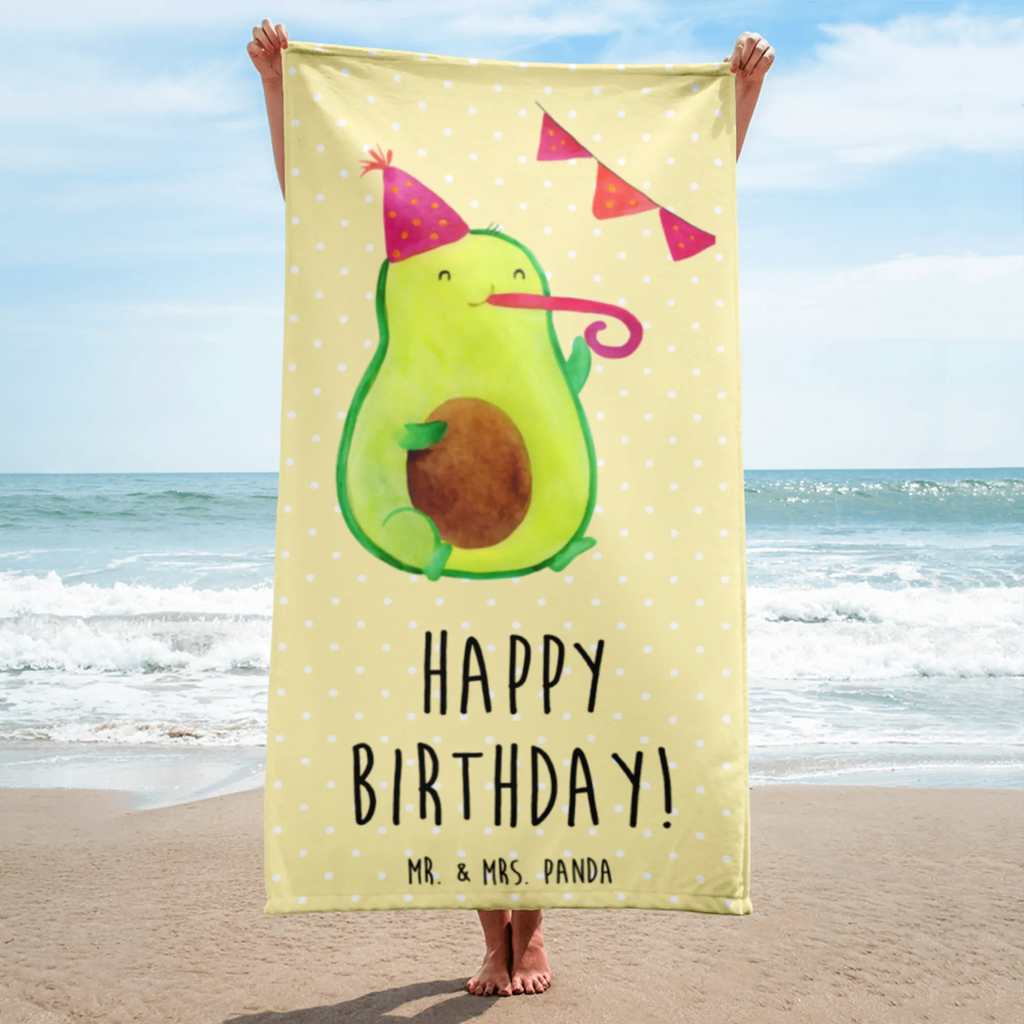 XL Badehandtuch Avocado Birthday Handtuch, Badetuch, Duschtuch, Strandtuch, Saunatuch, Avocado, Veggie, Vegan, Gesund