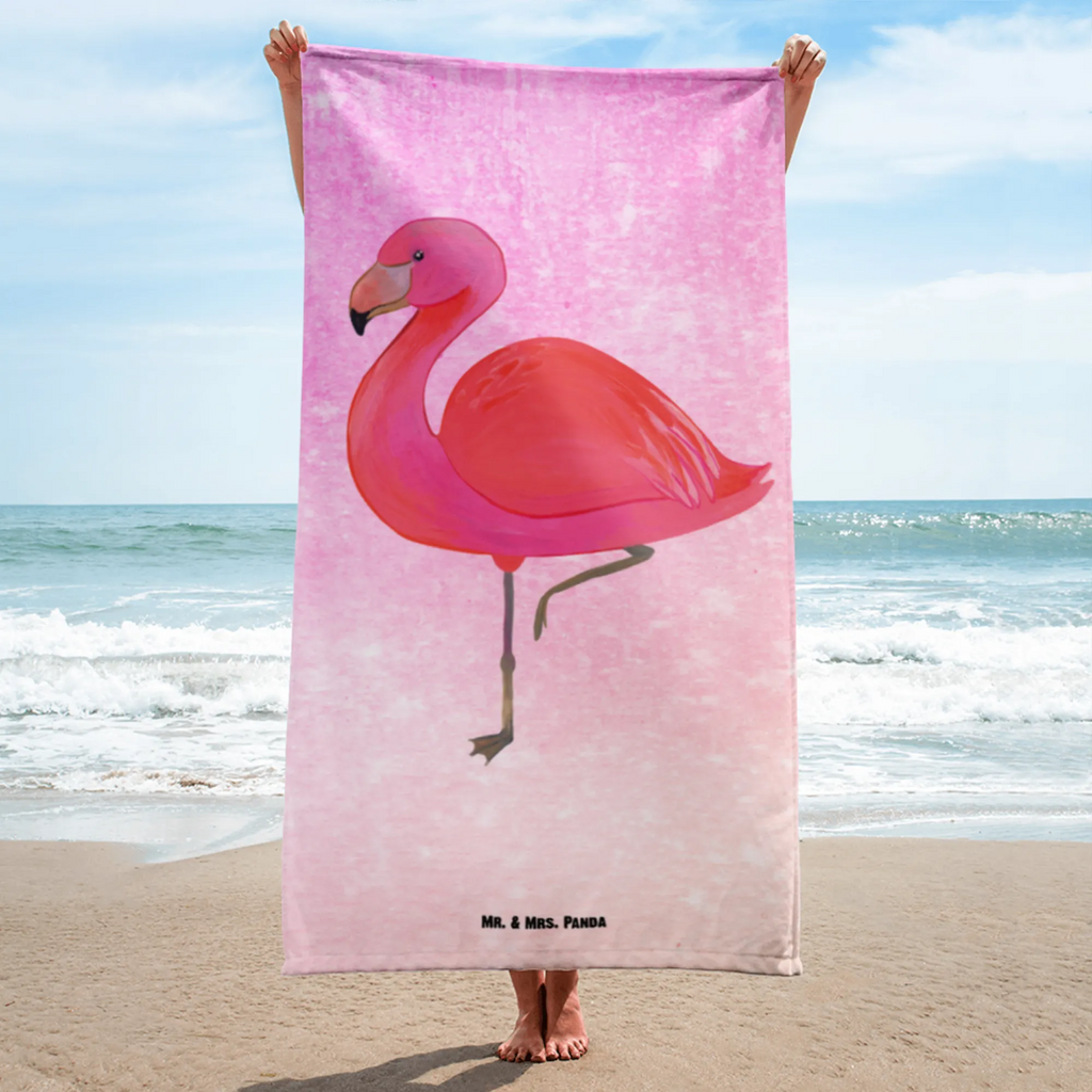 XL Badehandtuch Flamingo classic Handtuch, Badetuch, Duschtuch, Strandtuch, Saunatuch, Flamingo, Einzigartig, Selbstliebe, Stolz, ich, für mich, Spruch, Freundin, Freundinnen, Außenseiter, Sohn, Tochter, Geschwister