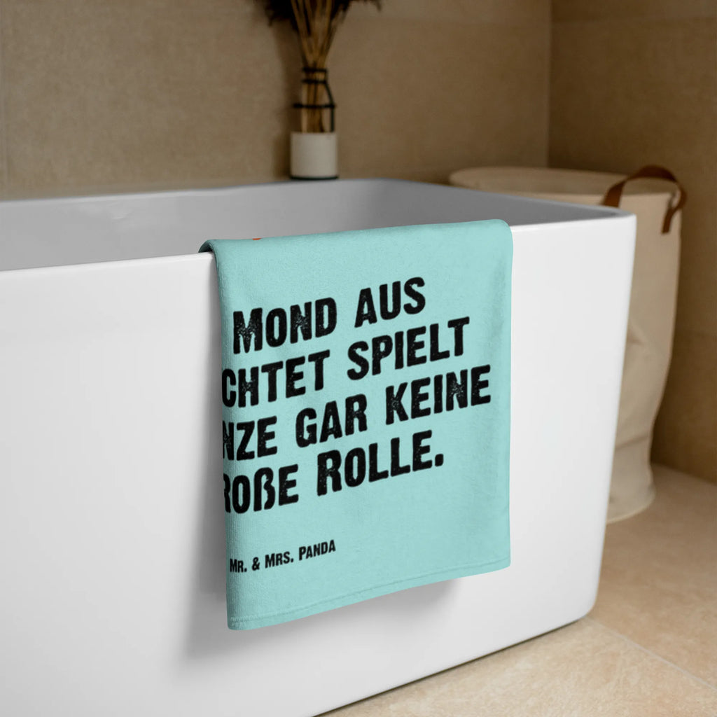 XL Badehandtuch Fuchs Lord Handtuch, Badetuch, Duschtuch, Strandtuch, Saunatuch, Fuchs, Füchse, tröstende Worte, Spruch lustig, Liebeskummer Geschenk, Motivation Spruch, Problemlösung