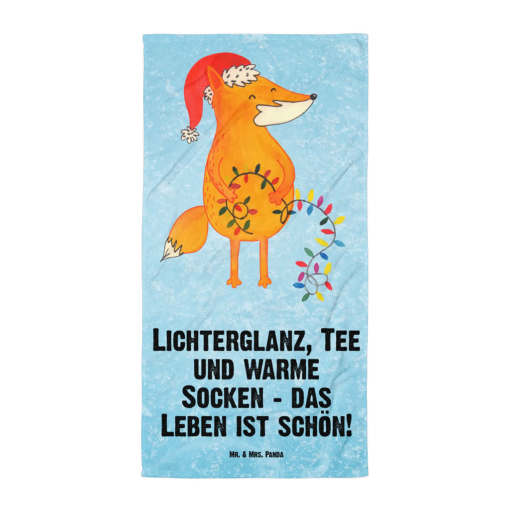 XL Badehandtuch Fuchs Weihnachten Handtuch, Badetuch, Duschtuch, Strandtuch, Saunatuch, Winter, Weihnachten, Weihnachtsdeko, Nikolaus, Advent, Heiligabend, Wintermotiv, Fuchs, Füchse, Spruch schön, Geschenk Weihnachten, Weihnachtsmann, Weihnachtszeit