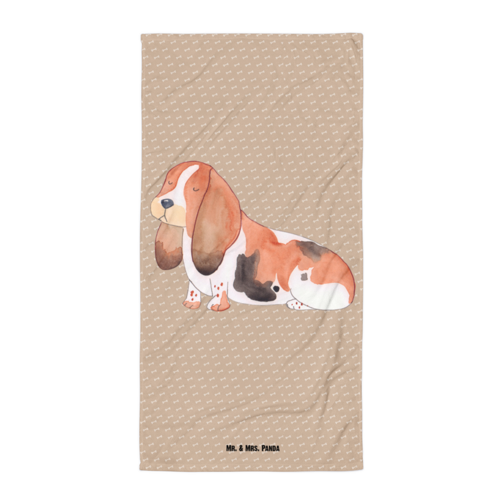 XL Badehandtuch Hund Basset Hound Handtuch, Badetuch, Duschtuch, Strandtuch, Saunatuch, Hund, Hundemotiv, Haustier, Hunderasse, Tierliebhaber, Hundebesitzer, Sprüche, Basset Hound, Basset, Hundeliebe, kinderlos