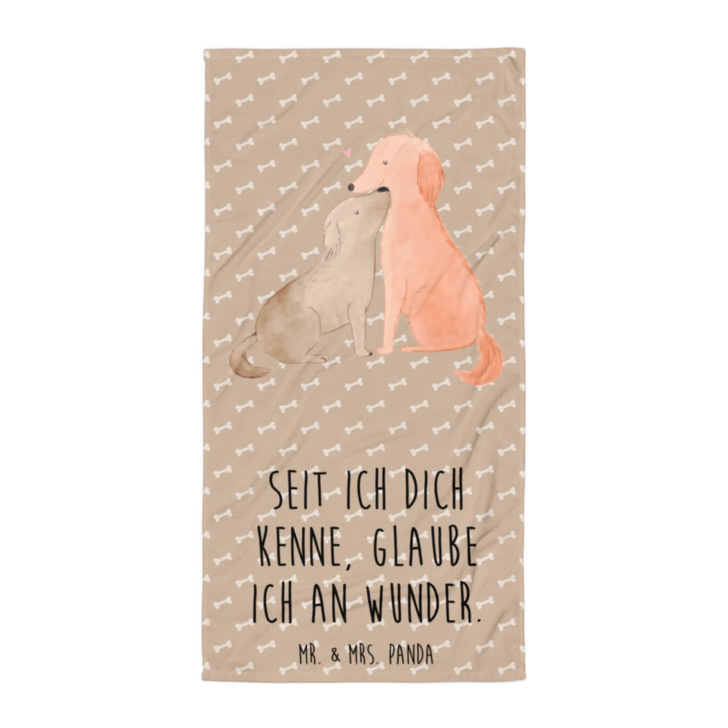 XL Badehandtuch Hunde Liebe Handtuch, Badetuch, Duschtuch, Strandtuch, Saunatuch, Hund, Hundemotiv, Haustier, Hunderasse, Tierliebhaber, Hundebesitzer, Sprüche, Liebe, Hund. Hunde, Kuss, Vertrauen, Kuscheln, Herz