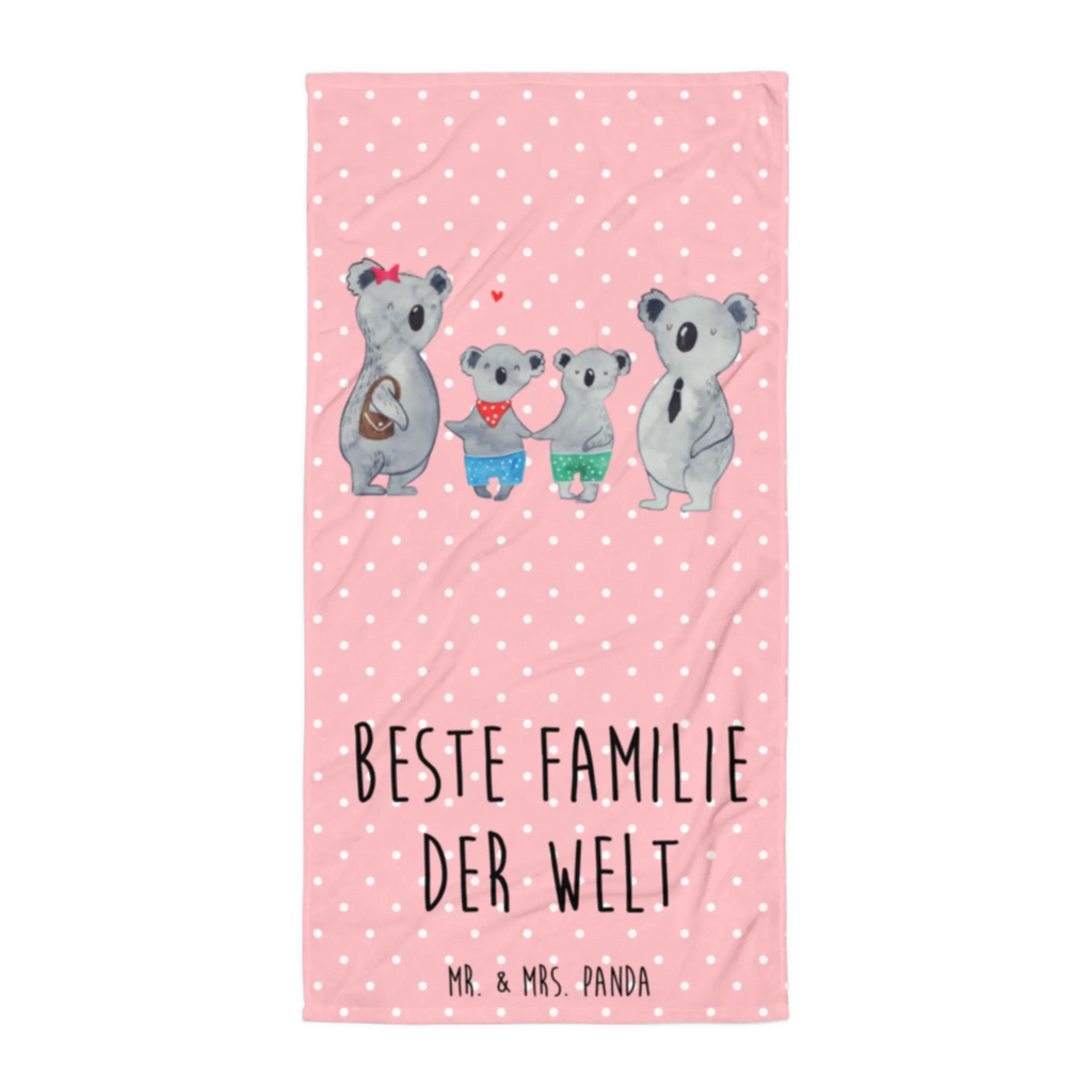 XL Badehandtuch Koala Familie zwei Handtuch, Badetuch, Duschtuch, Strandtuch, Saunatuch, Familie, Vatertag, Muttertag, Bruder, Schwester, Mama, Papa, Oma, Opa, Koala, Koalabär, beste Familie, Familienzeit, Familienleben, Koalafamilie, Lieblingsfamilie