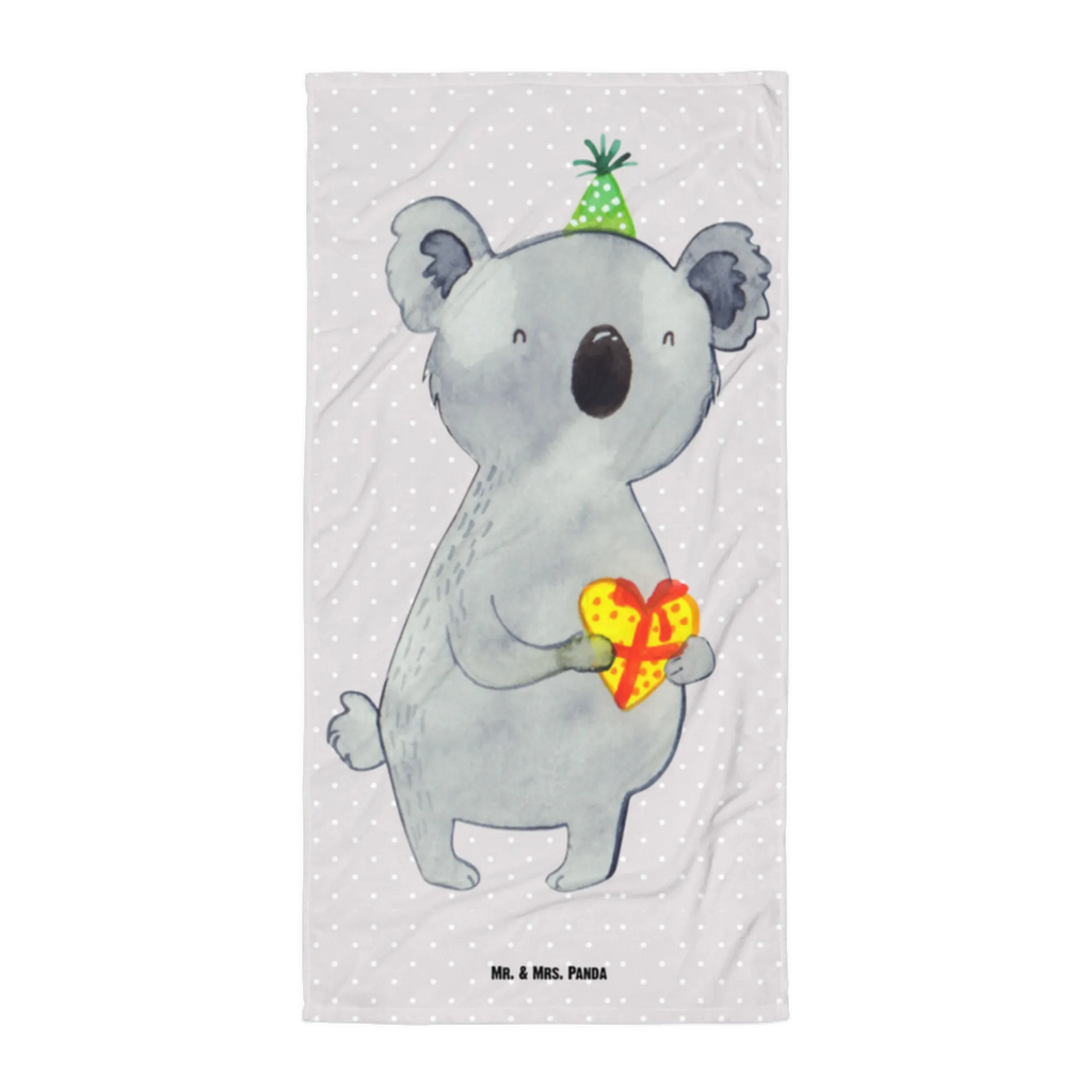 XL Badehandtuch Koala Geschenk Handtuch, Badetuch, Duschtuch, Strandtuch, Saunatuch, Koala, Koalabär, Geschenk, Geburtstag, Party