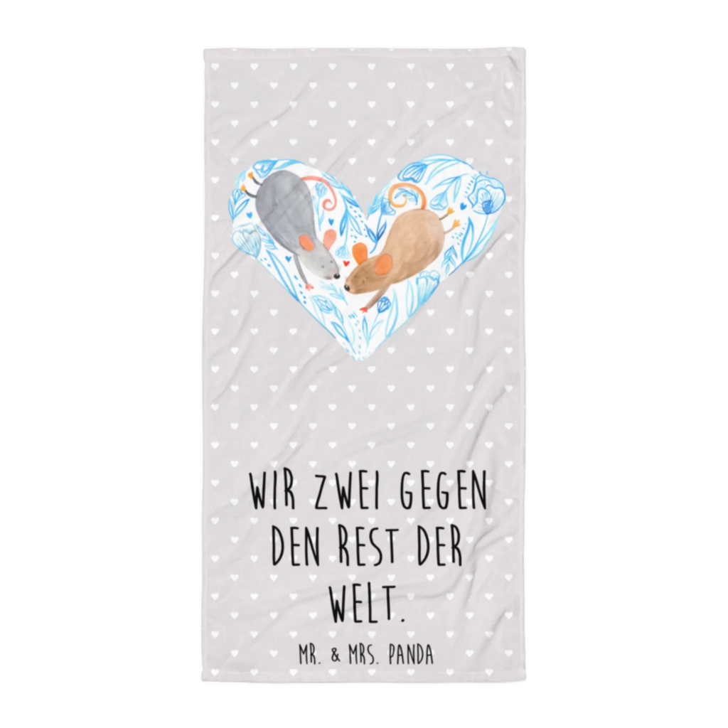 XL Badehandtuch Mäuse Herz Handtuch, Badetuch, Duschtuch, Strandtuch, Saunatuch, Liebe, Partner, Freund, Freundin, Ehemann, Ehefrau, Heiraten, Verlobung, Heiratsantrag, Liebesgeschenk, Jahrestag, Hocheitstag, Maus, Mäuse, Liebesbotschaft, Liebesbeweis, Hochzeit, Lieblingsmensch, Gemeinsamkeit, Love, Geschenk für zwei