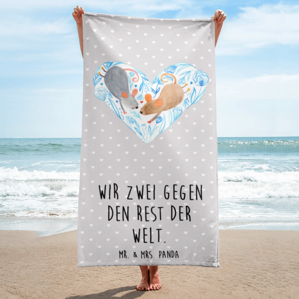 XL Badehandtuch Mäuse Herz Handtuch, Badetuch, Duschtuch, Strandtuch, Saunatuch, Liebe, Partner, Freund, Freundin, Ehemann, Ehefrau, Heiraten, Verlobung, Heiratsantrag, Liebesgeschenk, Jahrestag, Hocheitstag, Maus, Mäuse, Liebesbotschaft, Liebesbeweis, Hochzeit, Lieblingsmensch, Gemeinsamkeit, Love, Geschenk für zwei