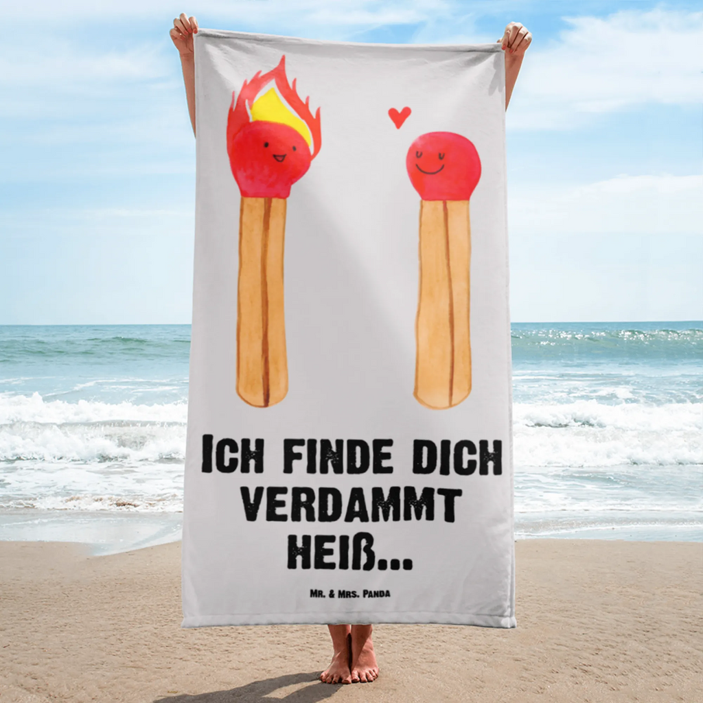 XL Badehandtuch Streichhölzer Handtuch, Badetuch, Duschtuch, Strandtuch, Saunatuch, Liebe, Partner, Freund, Freundin, Ehemann, Ehefrau, Heiraten, Verlobung, Heiratsantrag, Liebesgeschenk, Jahrestag, Hocheitstag, Streichhölzer