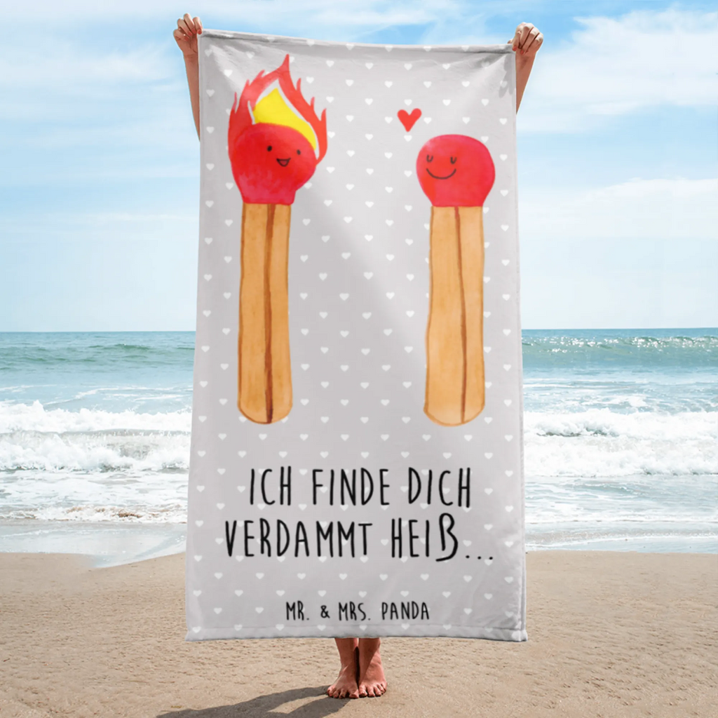 XL Badehandtuch Streichhölzer Handtuch, Badetuch, Duschtuch, Strandtuch, Saunatuch, Liebe, Partner, Freund, Freundin, Ehemann, Ehefrau, Heiraten, Verlobung, Heiratsantrag, Liebesgeschenk, Jahrestag, Hocheitstag, Streichhölzer