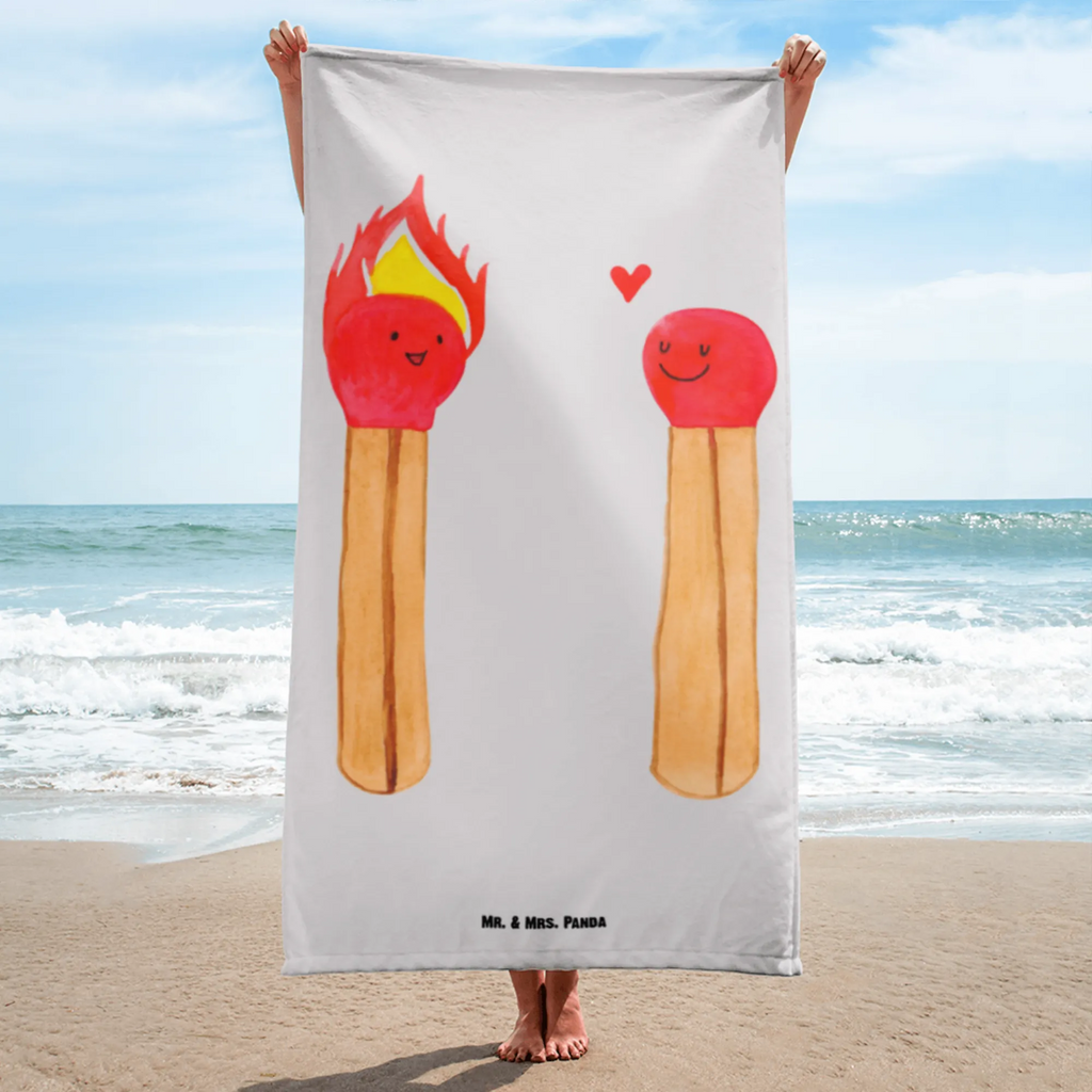 XL Badehandtuch Streichhölzer Handtuch, Badetuch, Duschtuch, Strandtuch, Saunatuch, Liebe, Partner, Freund, Freundin, Ehemann, Ehefrau, Heiraten, Verlobung, Heiratsantrag, Liebesgeschenk, Jahrestag, Hocheitstag, Streichhölzer